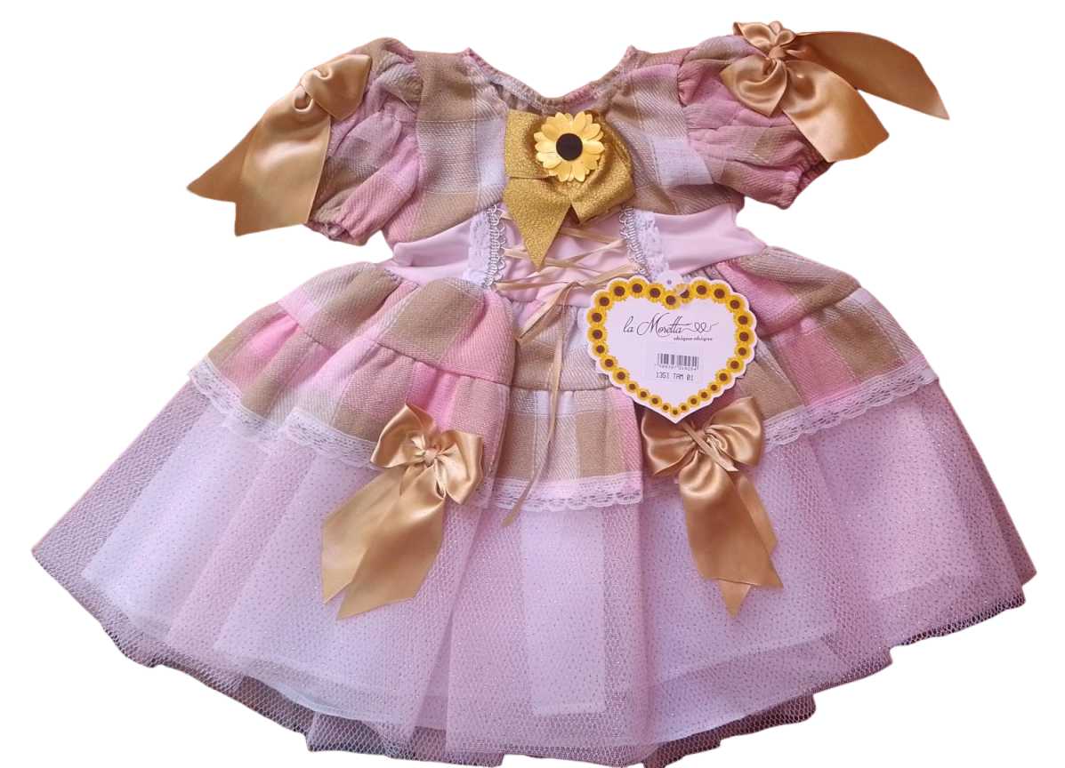 VESTIDO JUNINO LA MORETTA BEBE 135-I